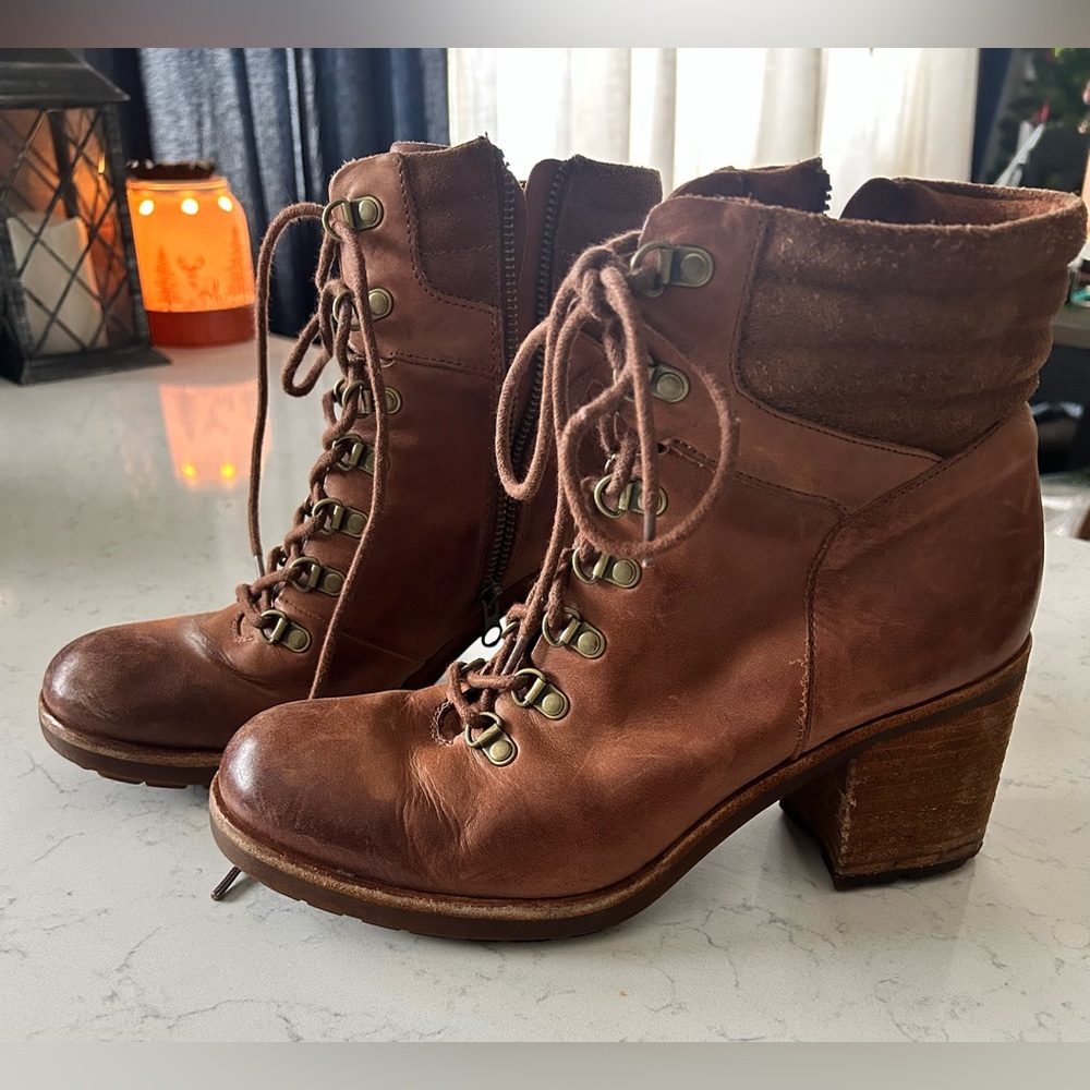 Kork-Ease Leather Boots Size 9 - Picture 2 of 10